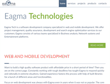 Tablet Screenshot of eagma.com